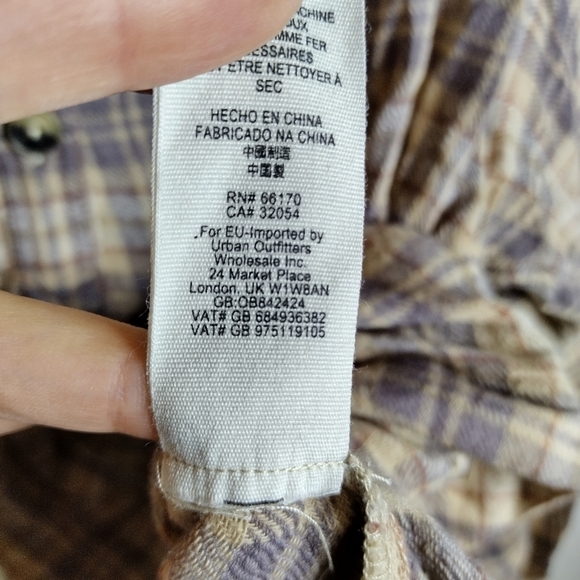 Free People Tops Free People Northern Bound Plaid Pullover sz S - Picture 7 of 10